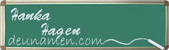 Hanka Hagen Visitenkarte